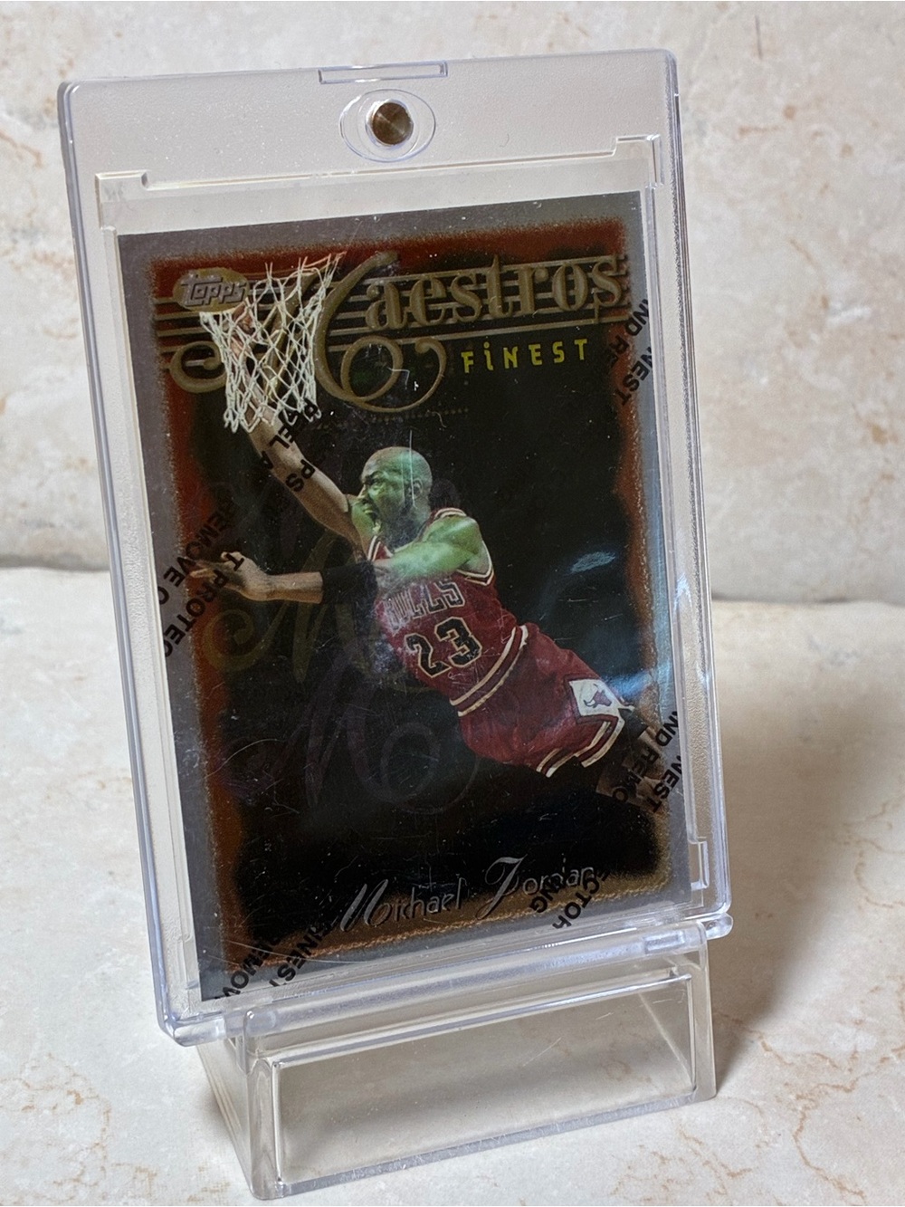 Michael Jordan Topps Finest Maestro’s #127 - Picture 1 of 7